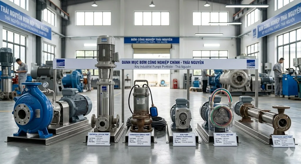 So sánh giá bơm Ebara với thương hiệu khác