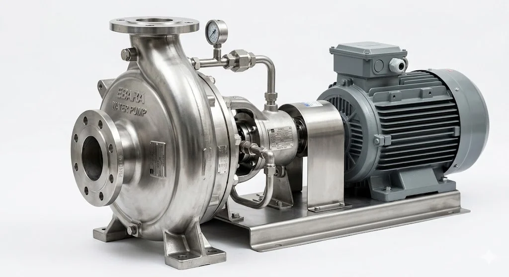 Tổng quan ngoại hình của bơm nước