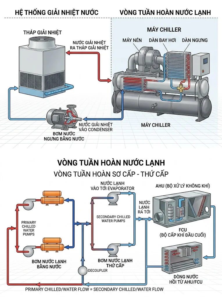 Nguyên lý hoạt động của bơm