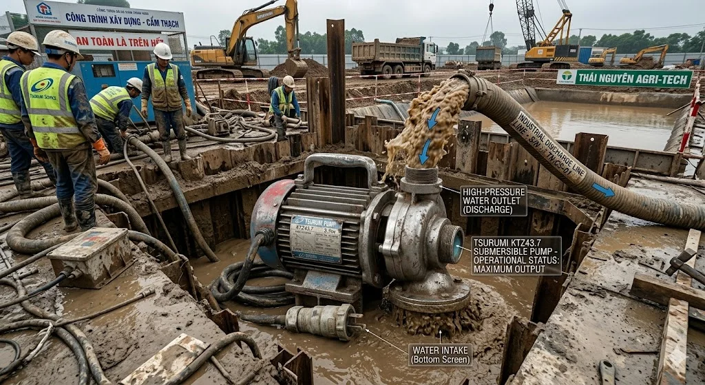 Ứng dụng của bơm chìm trong thực tế