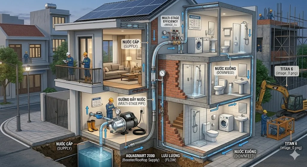 Ứng dụng của máy bơm trong thực tế