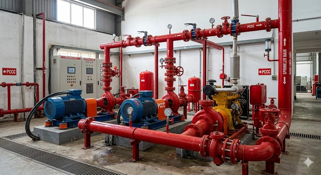 Hình ảnh minh hoạ cho bơm PCCC