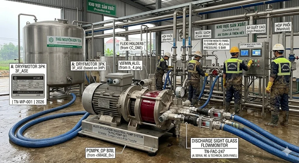 Ứng dụng của bơm nhu thụ động trong thực tế