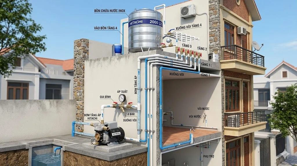 Ứng dụng của máy bơm trong thực tế