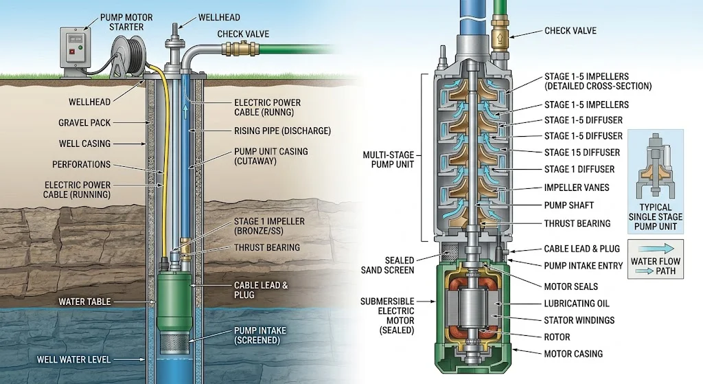 Cấu tạo của bơm này 