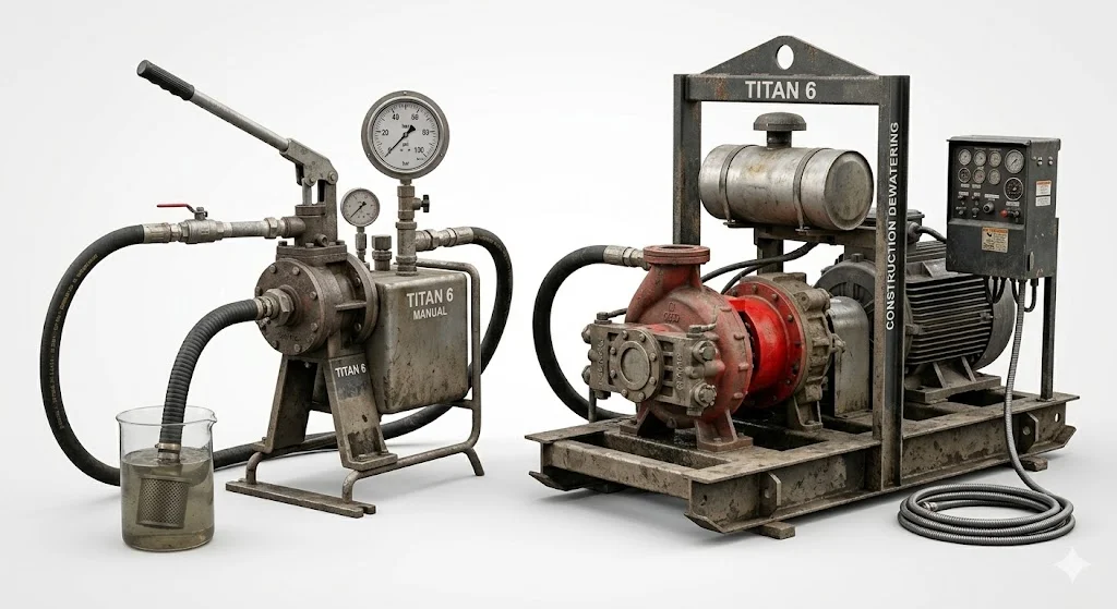 Tổng quan ngoại hình của máy bơm