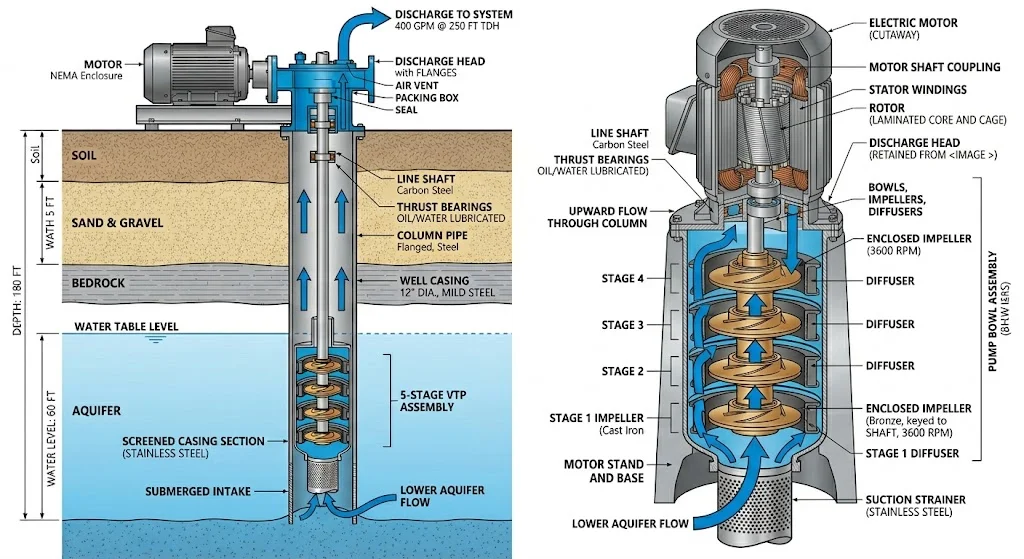 Cấu tạo của bơm