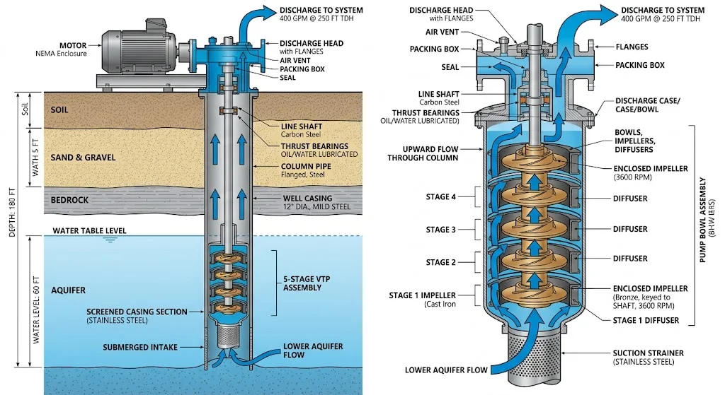 Nguyên lý hoạt động của bơm