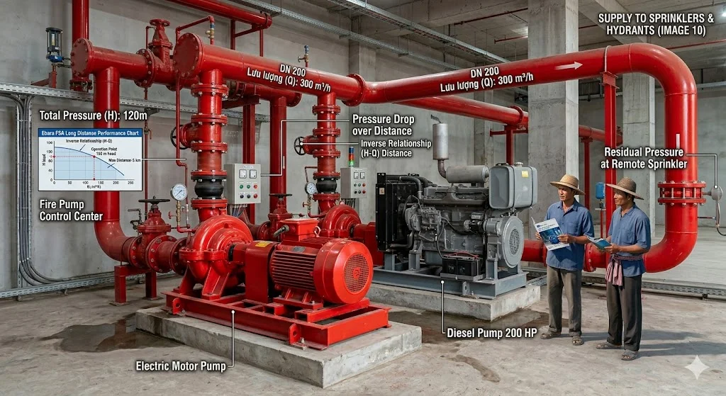 Ứng dụng của bơm trong thực tế