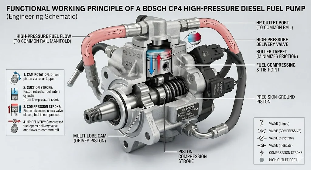 Nguyên lý hoạt động của máy bơm