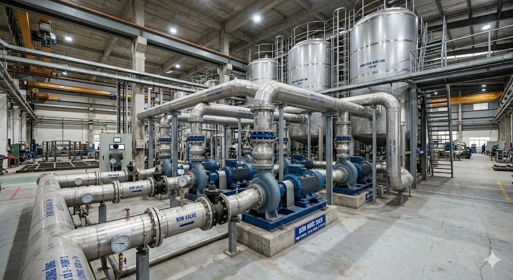 Ứng dụng của bơm trong thực tế