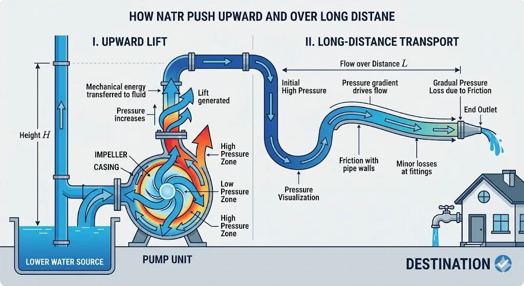 Nguyên lý hoạt động của đầu bơm