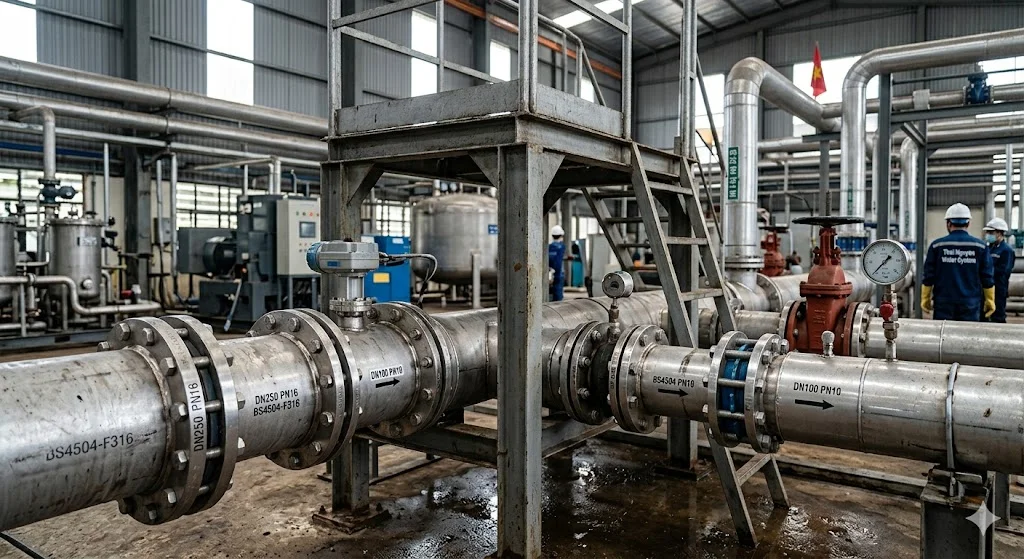 Ứng dụng của mặt bích trong thực tế