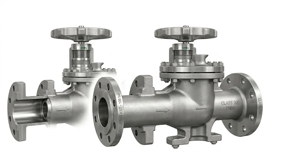 Tổng quan ngoại hình của van điều chỉnh lưu lượng