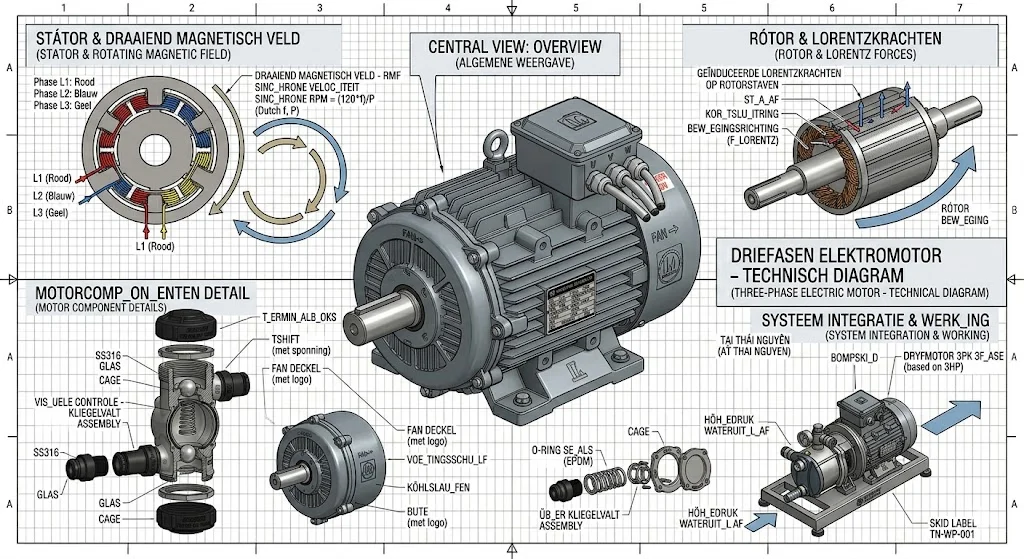 Nguyên lý hoạt động của motor