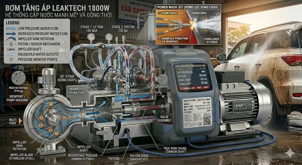 Ứng dụng của máy bơm trên thực tế