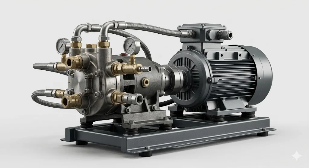 Tổng quan ngoại hình của máy bơm