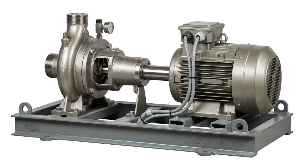 Tổng quan ngoại hình của bơm