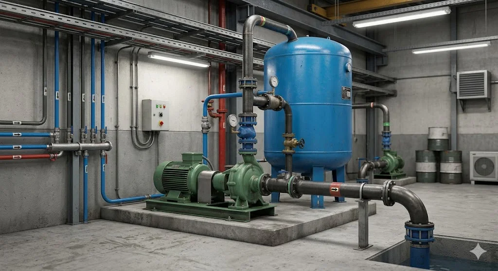 Tổng quan ngoại hình của máy bơm