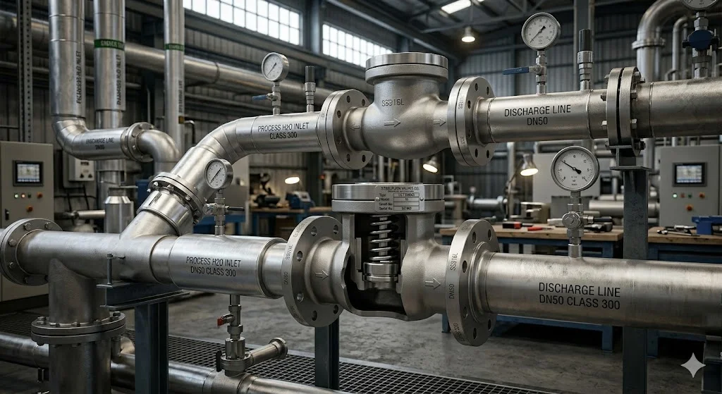 Ứng dụng của van một chiều