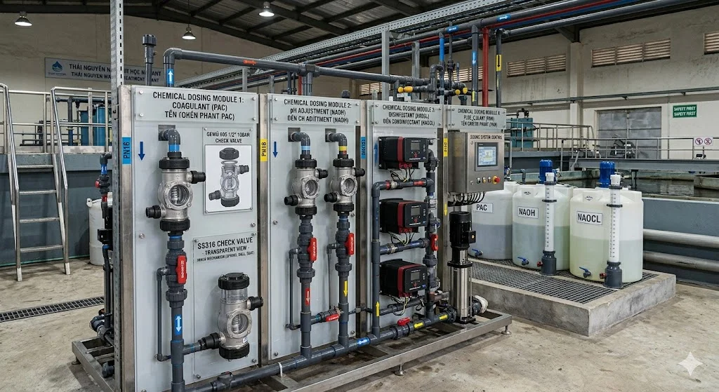 Ứng dụng của bơm định lượng trong thực tế