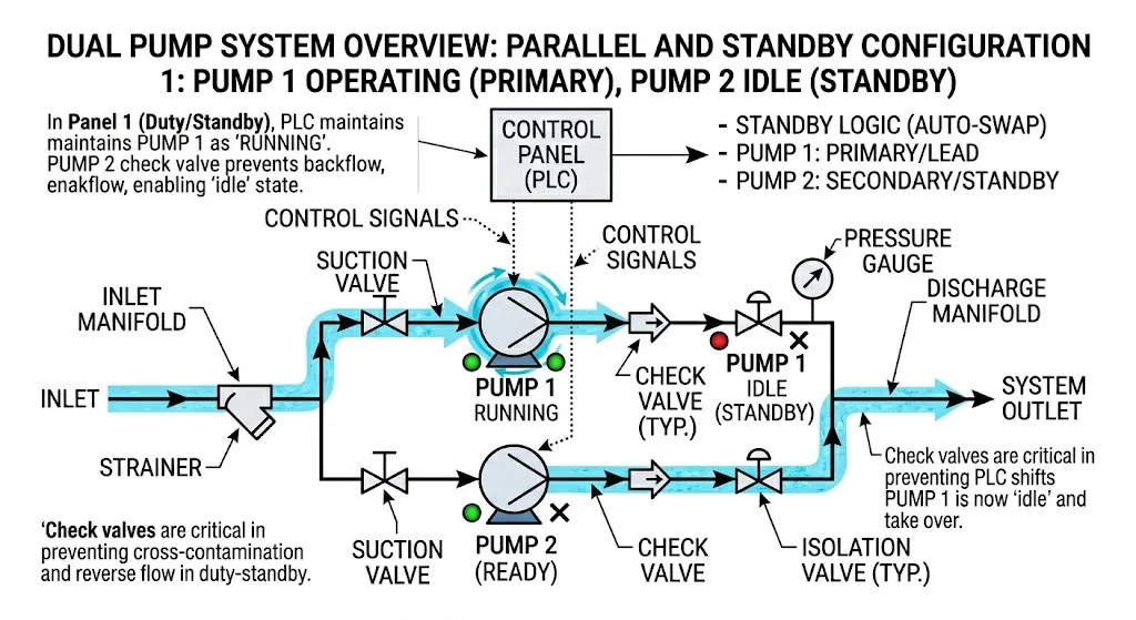 Nguyên lý hoạt động của máy bơm