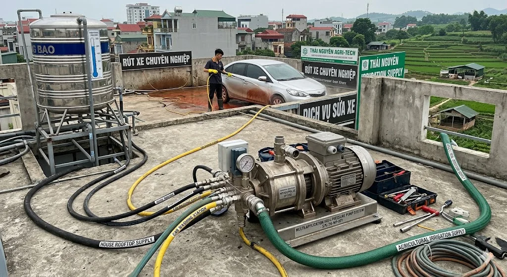 Ứng dụng của máy bơm trong thực tế