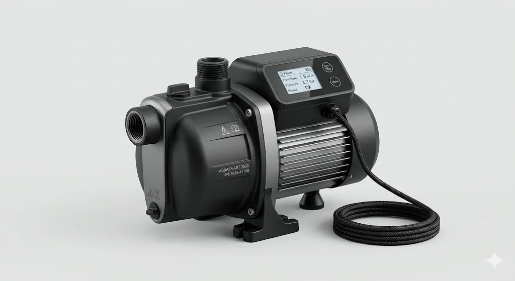 Tổng quan ngoại hình của máy bơm nước