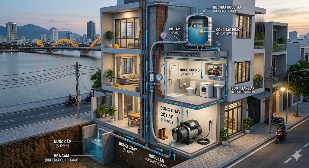 Ứng dụng của máy bơm nước trong thực tế