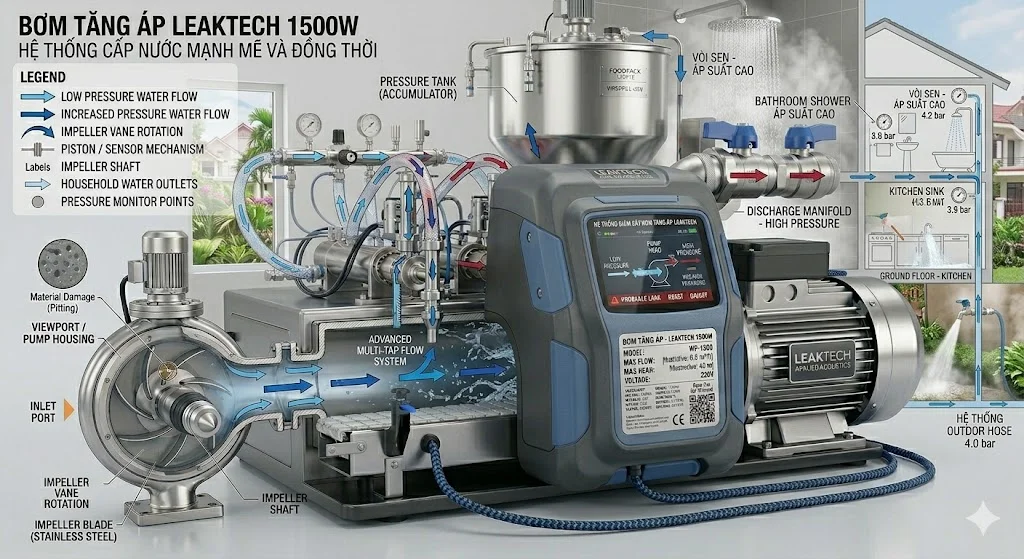 Ứng dụng của máy bơm trong thực tế