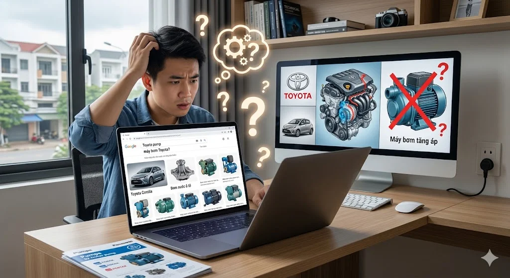 Hiểu sai về bơm Toyota