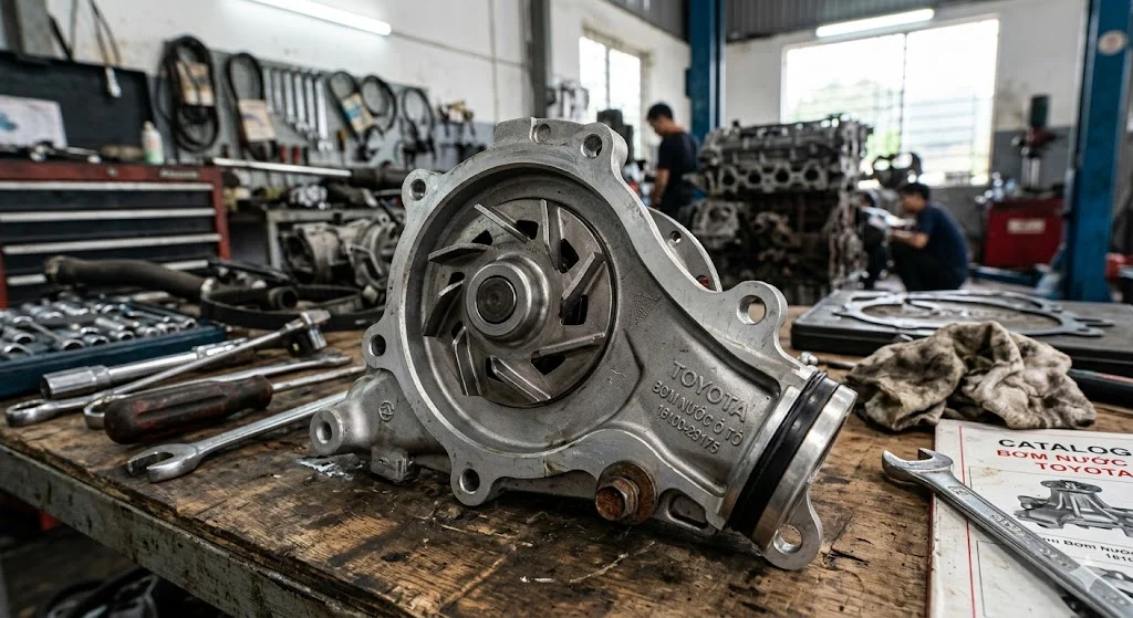 Tổng quan ngoại hình máy bơm của Toyota