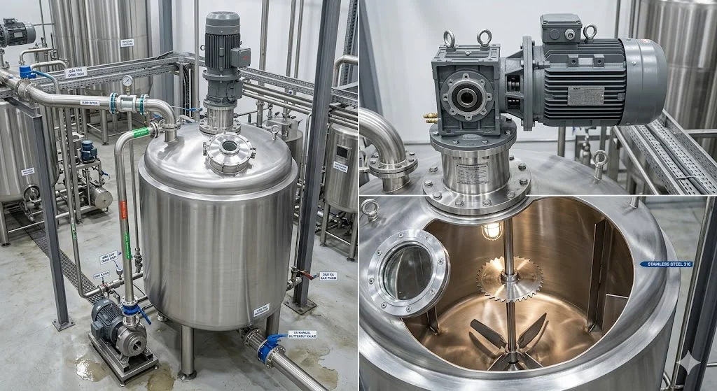 Tổng quan ngoại hình của máy khuấy