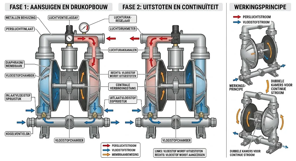 Nguyên lý hoạt động của bơm