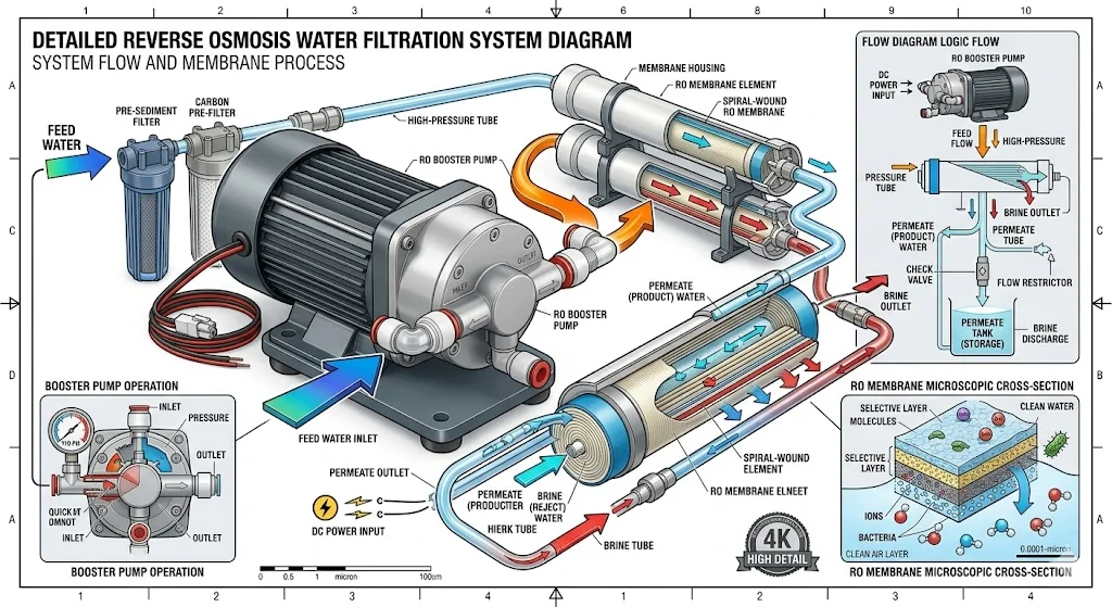 Nguyên lý hoạt động của bơm