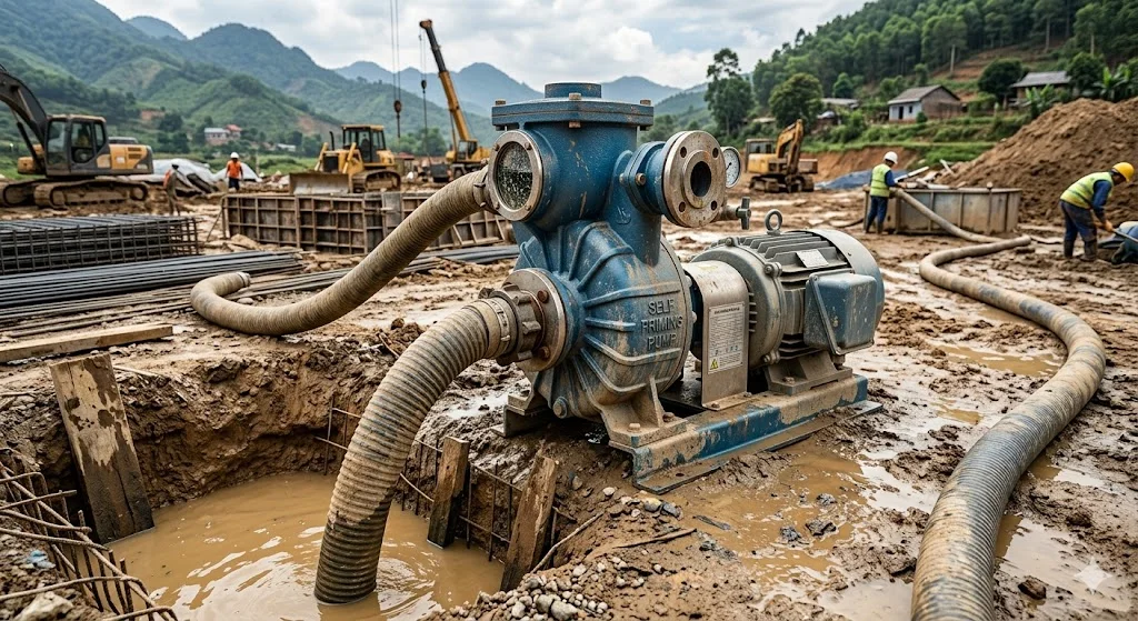 Ứng dụng của máy bơm tự mồi trong thực tế