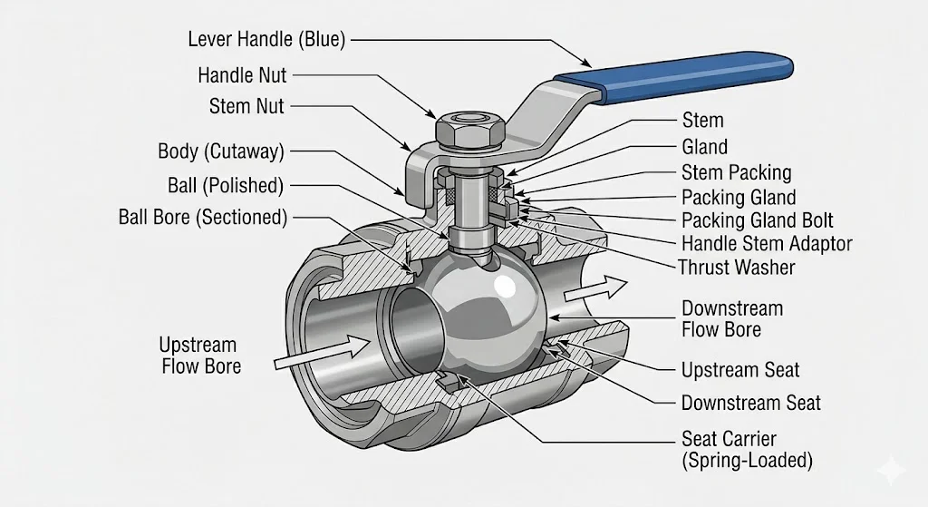 Ngoại hình của trục van