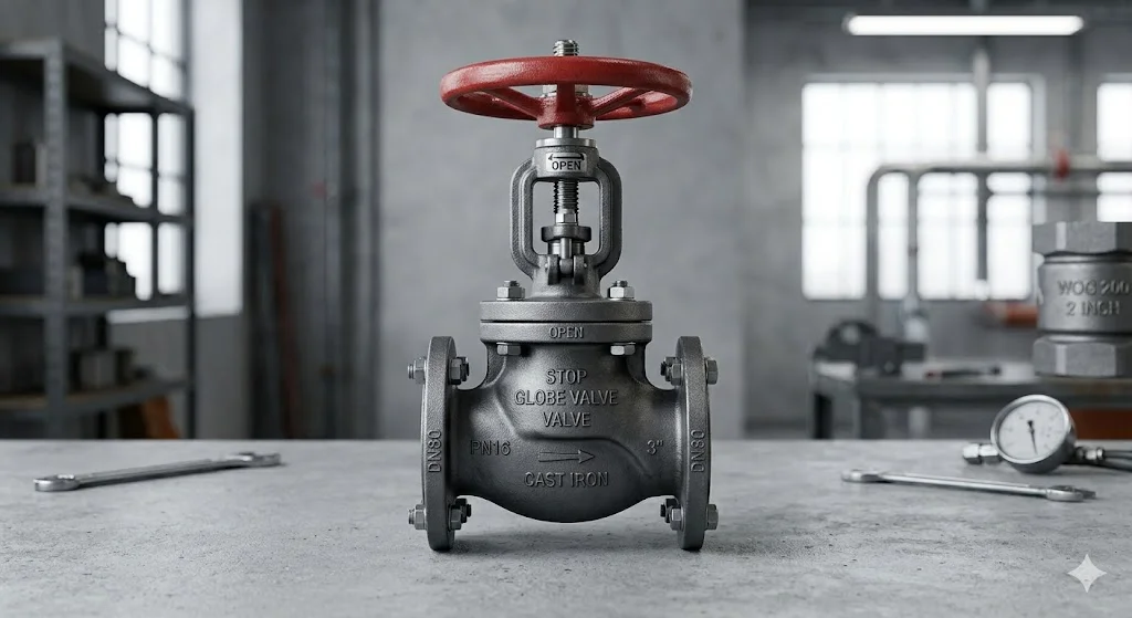 Tổng quan ngoại hình của van cầu đóng ngắt