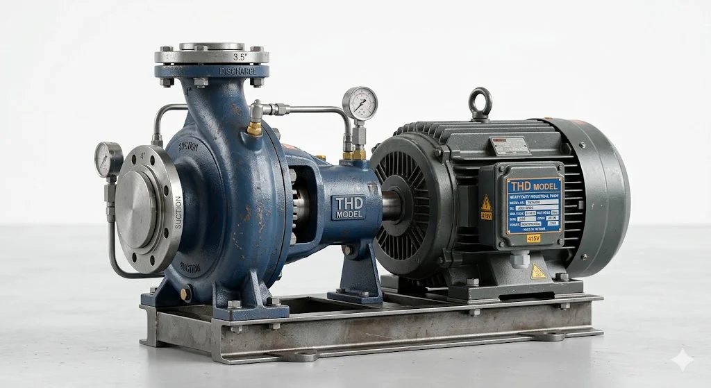 Tổng quan ngoại hình của bơm