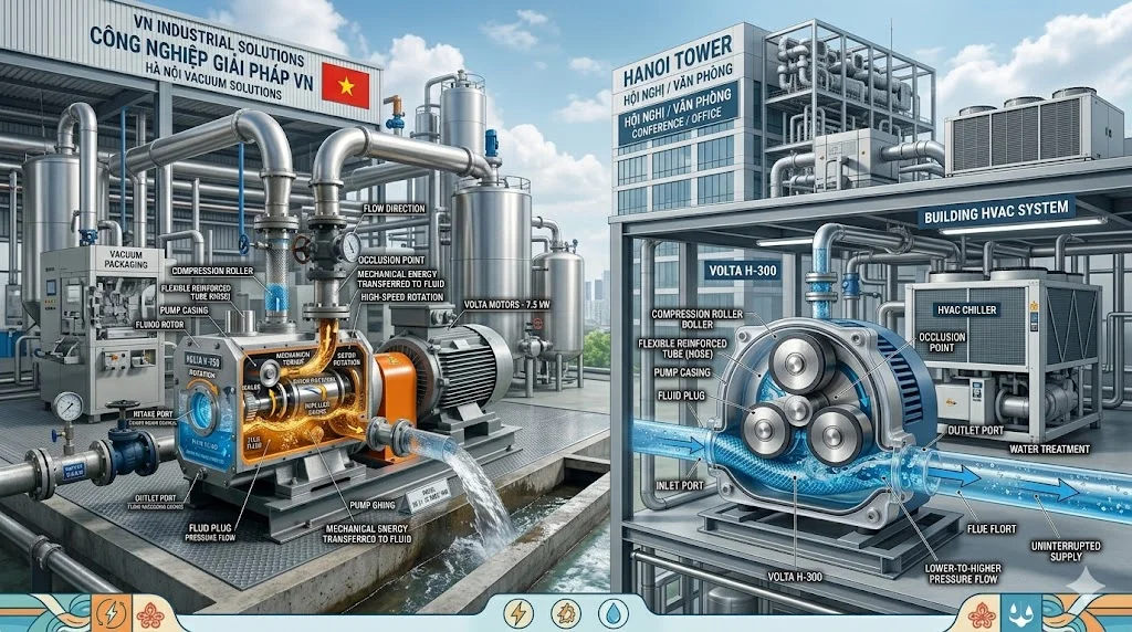 Ứng dụng của hệ thống chân không