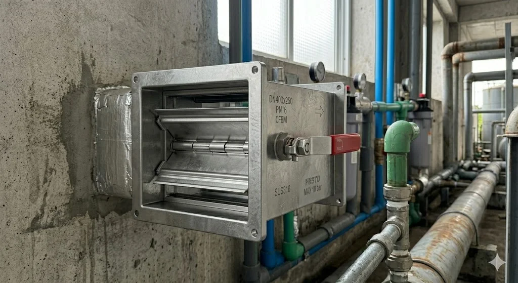 Ứng dụng của van chặn lửa trong thực tế