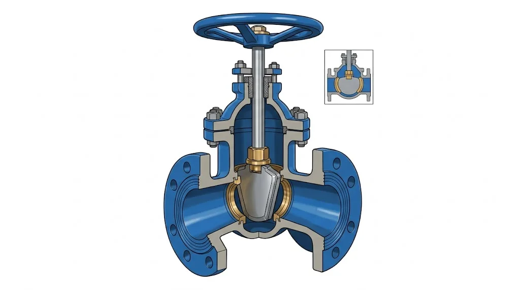 Cấu tạo của van BS 5154