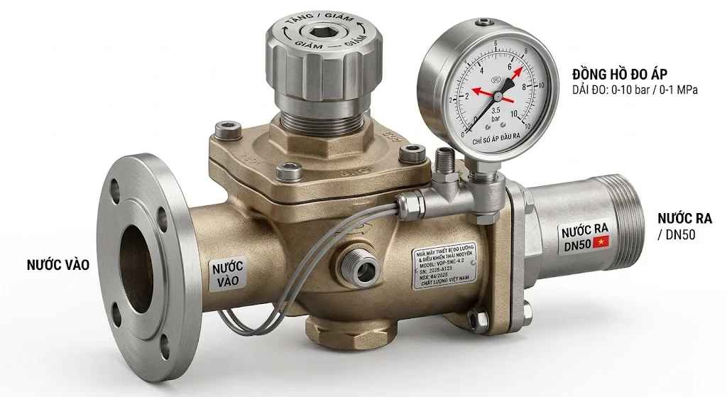 Tổng quan ngoại hình của van