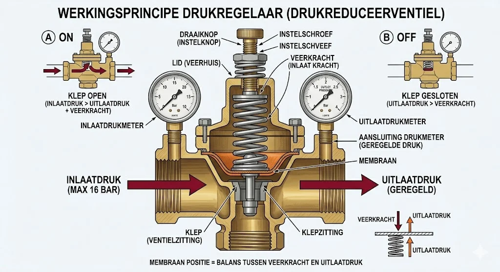 Nguyên lý hoạt động của van