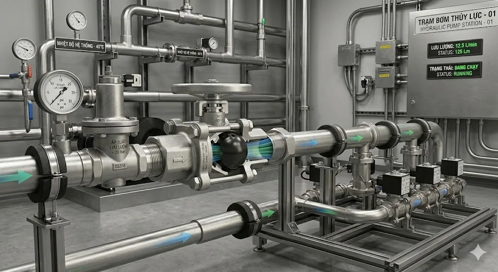 Ứng dụng của van bi trong thực tế