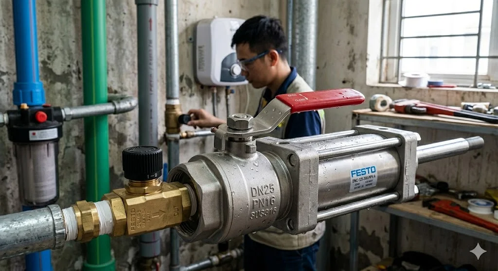 Ứng dụng của van tiết lưu