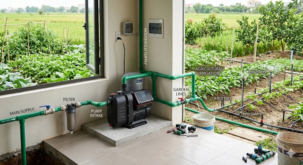 Ứng dụng của máy bơm trong thực tế