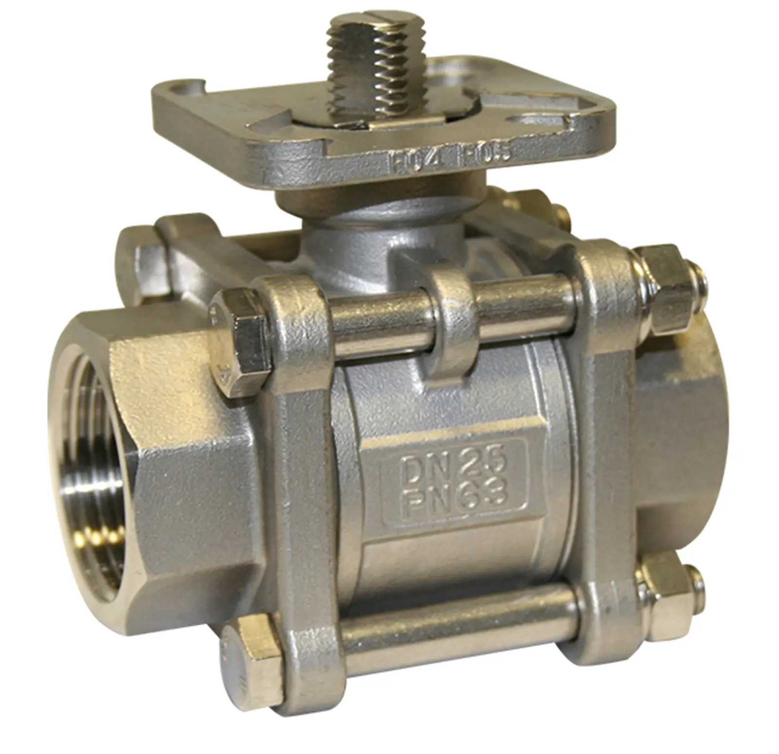 Ball Valve 3 Piece Body 2