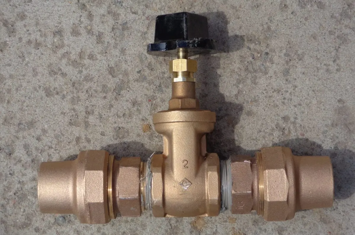 Curb Water Shut Off Valve