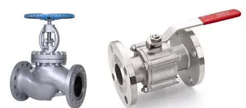 Globe Valve And Ball Valve 2